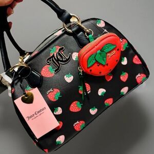 NEW Juicy Couture Strawberry Crossbody Handbag